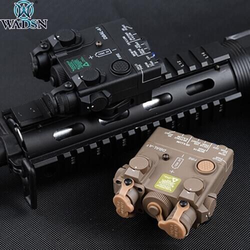 WADSN Airsoft DBAL-A2 Dummy Model Plastic Hunting Laser Sight Dbal a2 Battery Box No Function with QD Mount Fit Picatinny Rail