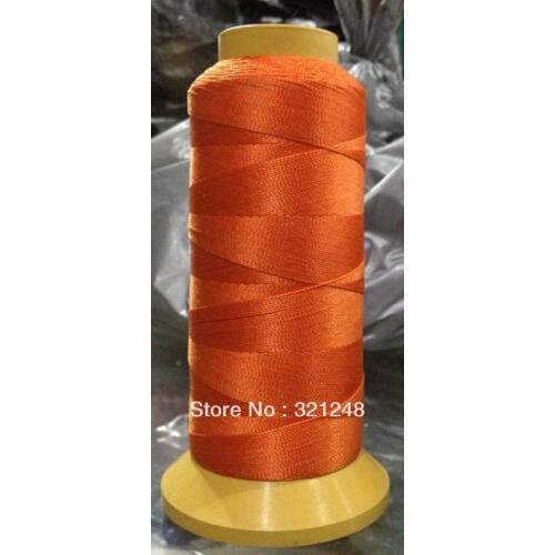 Free postage 200Y Orange Bead Cord Thread Line Fit Necklace 0.5MM (please look Down) MY2343