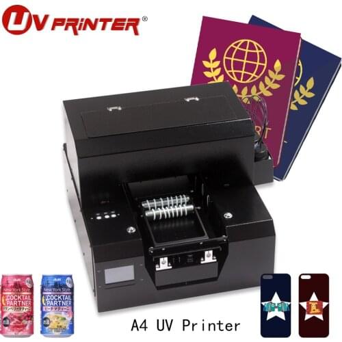 DIY pattern custom printing equipment small household A4 size for silicone/glass/wood/acrylic/leather/textile