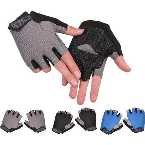 Men & Women Outdoor Sports Fitness Half Finger Gloves Multi-use Tool Outdoor Tool for Cycling Hiking Driving Camping