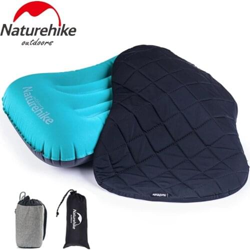 Naturehike TPU Travel Pillow Cover Inflatable Air Neck Ultralight Camping Hiking Sleep Pillow Outdoor Compressible Travel Pillow