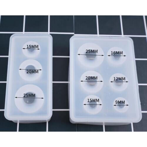 Transparent Silicone Mould Resin Decorative Craft DIY Universe Balls Epoxy Resin Molds for Jewelry Making Mold DIY Tools