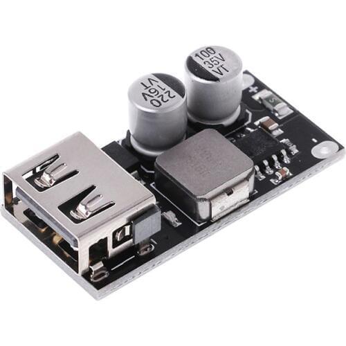 QC3.0 QC2.0 USB DC-DC Buck Converter Charging Step Down Module 6-32V 9V 12V 24V to Fast Quick Charger Circuit Board 3V 5V 12V