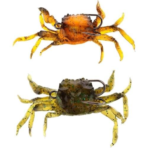 Fishing tackle Soft lure Artificial Crab Hook