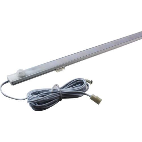 50cm DC12V Body LED Tube PIR motion sensor light 12V Led kitchen lamp under cabinet lights detector wall closet wardrobe