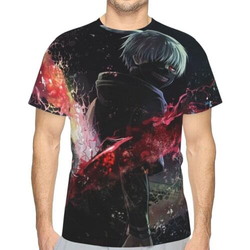 Tokyo Ghoul T Shirt Women/man New Fashion Art GraphicTokyo Ghoul Tshirt Female Clothes T-shirt Top Tee