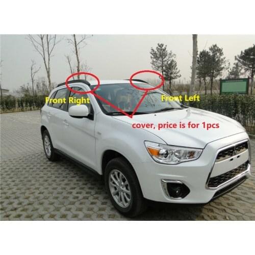 1pcs Roof Luggage rack guard Black color plasitc cover for Chinese ASX SUV Auto car motor parts