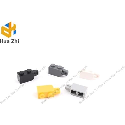 Building Blocks Parts 30364 10PCS Hinge Brick 1 x 2 Locking with 1 Finger Vertical End LEGOING MOCS Education