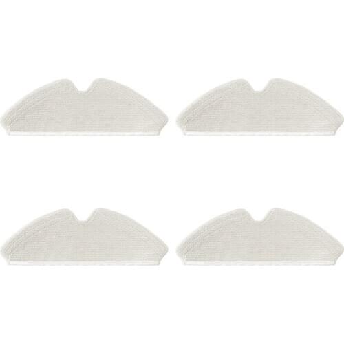 4Pcs for Proscenic M7 Pro Mopping Cloth Replacement Washable Cleaning Pad Rag Robot Vacuum Cleaner Parts