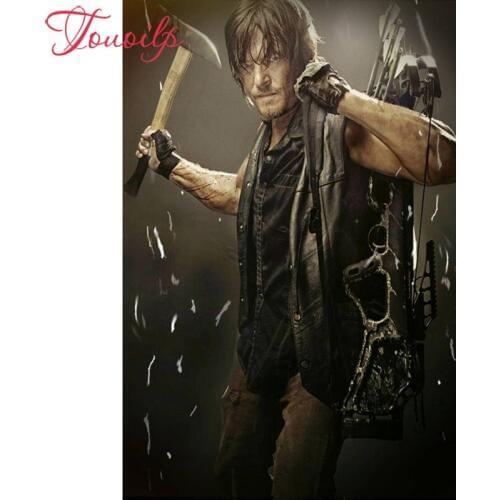 5D diy Diamond Painting The Walking Dead cross stitch Resin square&round Rhinestones sets Diamond embroidery handmade Home Decor