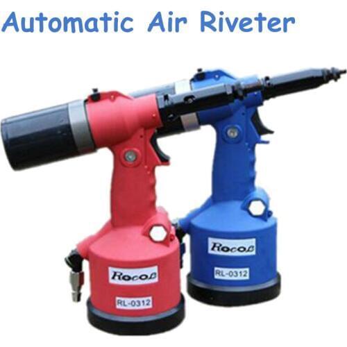 Automatic Air Riveter Nut Rivettatrice Pneumatic Hydraulic Pull Rivet Nut Gun Automatic Pneumatic Tool RL-0312