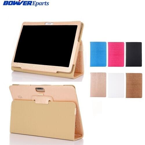 PU Leather Cover For OVERMAX Qualcore 1027 3G 4G/DEXP Ursus N210 4G/P210 3G 10.1 inch Tablet Folio Stand Case