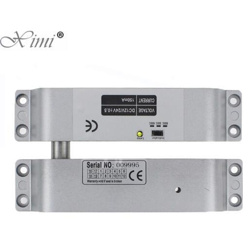 Hot Sale NC Electric Mortise DC 12V Fail Safe Electric Drop Bolt Lock for Door Access Control Security Lock Doors System