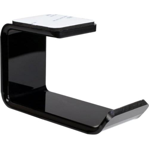 Headphone Bracket Sticker Wall Mounted Headset Holder Stand Under Desk Hanger Hook Earphones Display Stand Holder