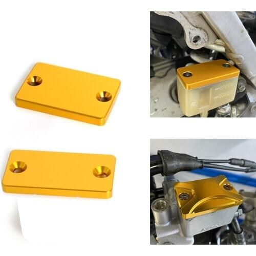 Motorcycle Front Rear Brake Reservoir Cover Cap For SUZUKI DRZ400S DRZ400SM DRZ 400 S SM 2000-2020 2019 2018 2017 Accessories