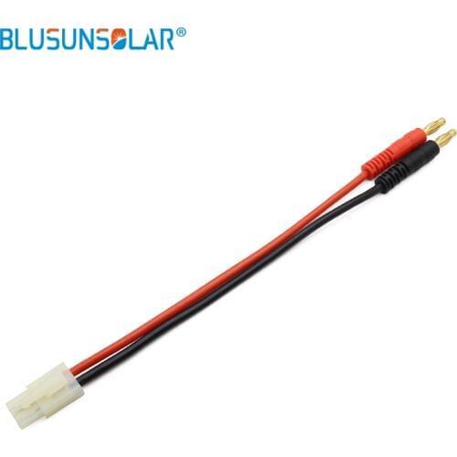 1piece High temperature 14 AWG silicone wire 150mm lenght for DIY tamiya plug to 4.0 banana plug DZ0116