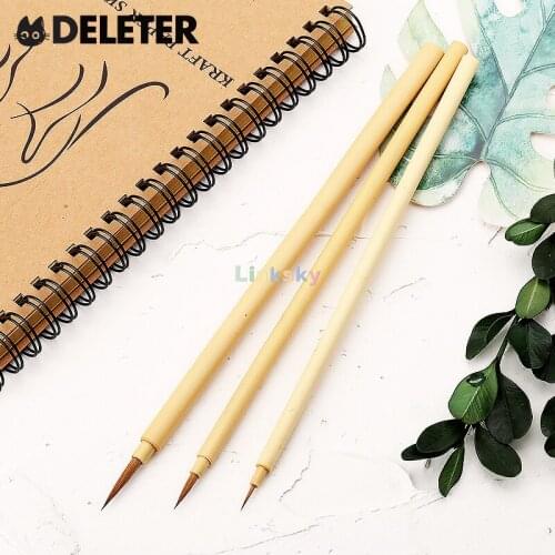 Deleter Manga Brush ,Includes Small, Medium, and Large tip Brushes, specifically for Comic and Manga Illustration
