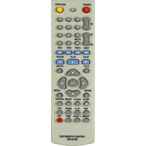RM-2018E For LG Haier Hisense JVC Konka Onkyo Pioneer Thomson Sony YOUNG Brand DVD Universal Remote Control