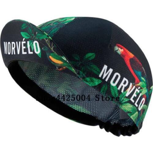 Morvelo Polyester Cycling Cap Bike Hat Ciclismo Bicicleta Pirate Bicycle Helmet Wear Cycling Hats bicicleta accesorio mujer