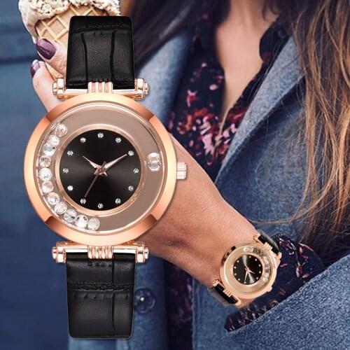 Hot Fashion Women Leather Watches Casual Ladies Dress Strap Quartz Watch Luxury Brand Clock Relogio Feminino Dropshipping