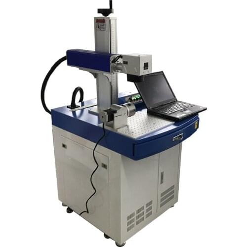 20W 30w fiber Laser Marking machine used for aluminum gold sliver