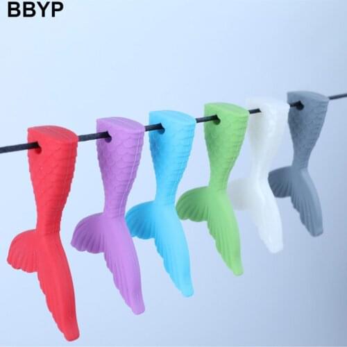 5Pcs Kids Boys Girls Chew Necklace Autistic Baby BPA Free Silicone Teether Autism Sensory Chewy Toys