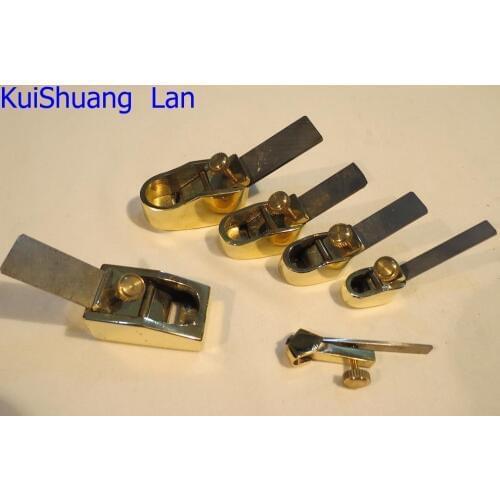 6pcs various size small Mini brass planes,violin/viola making tool
