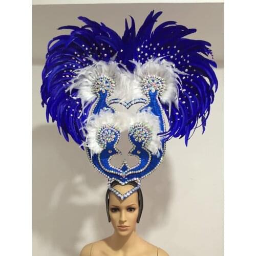 Brazil Rio Spanish Cuba Santiago Havana Venice Dionysia carnival Float Mask dress masque ball costume samba plumage plume Headd