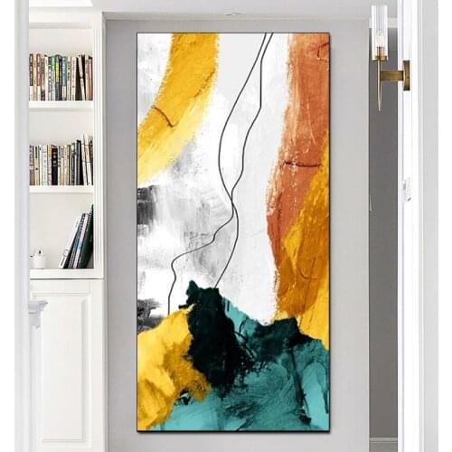 Home Decoration No Framed Hand Painted Oil Paintings on Canvas Abstract Painting Wall Picture for Living Room Home Decor Art