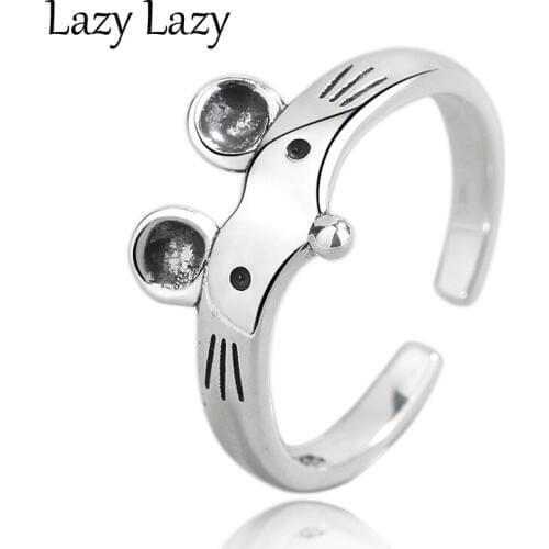 Alloy Rat Ring Crystal Adjustable Copper Wedding Ring Bridal Christmas Gift for Women Jewelry Engagement Rings Party Gifts