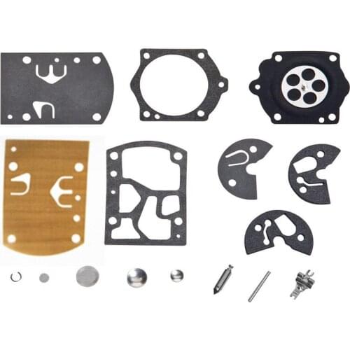 Chainsaw Carburetor Repair Kit For Walbro K10-WB WB-24 WB-25 WB-32 WB-33 WB-35 K10-WB Carburetor Repair Kit FP100 Water Pump
