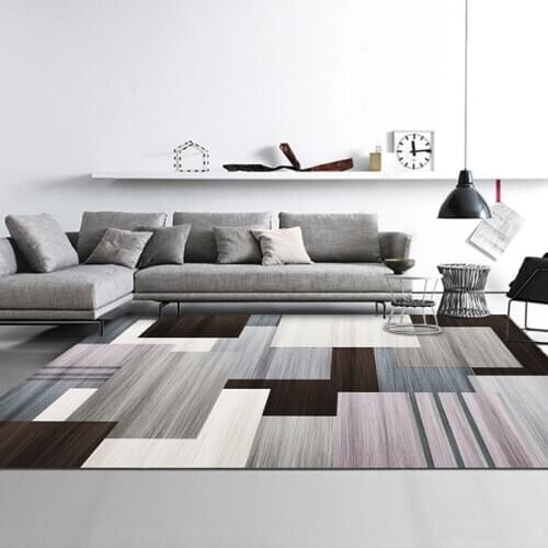 Nordic Minimalist Style Carpet Living Room Home Home Large Carpet Rectangular Coffee Table Carpet Bedroom Bedside Carpet
