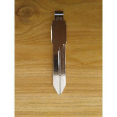 NO.26 Key Blade for Buick folding flip key blade Middle Groove