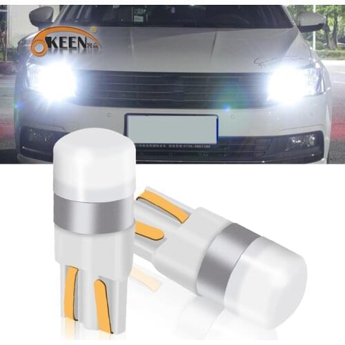 OKEEN 500PCS T10 3030 LED Light Bulb Canbus T10 LED Car Interior Wedge Light 194 W5W Led Lamp 12V 24V Driving Reading Dome Light