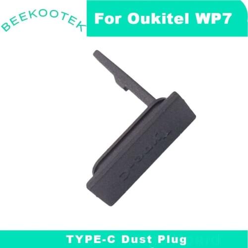New Original Oukitel WP7 Cell Phone Dust Proof Plug Sim TF Plug Type-C Charge Port Plug Cover frame Parts For OUKITEL WP7 Phone