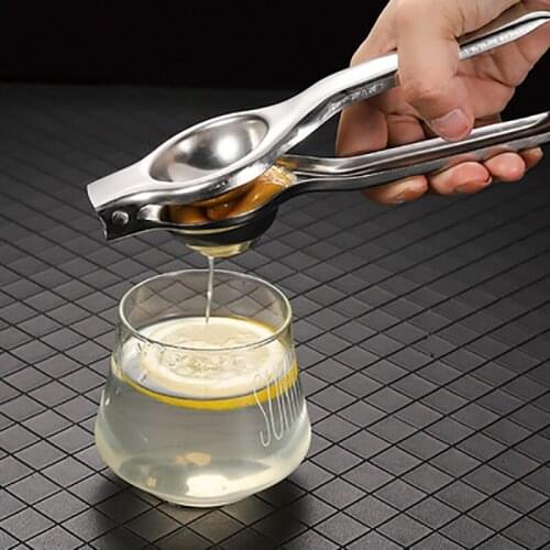 Stainless Steel Orange Juicer Manual Lemon Juicer Kitchen Accessories Mini Lemon Juicer Baby Orange Fruit Juicer Lemon Clip