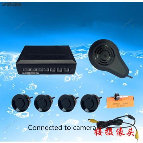 Specially equipped with GPS navigator DVD visual reversing radar 4 6 probe reversing image radar integrated CD50 Q04