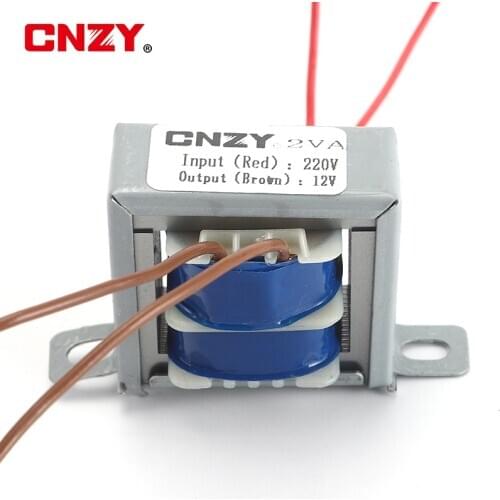 2W EI AC 6V 9V 12V 15V 18V 24V Output Voltage copper core Input 220V 50Hz~60Hz Single/dual voltage Copper power transformer