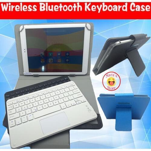 10.1" Local Language Layout Wireless Bluetooth Keyboard Case For ALLDOCUBE M5 Tablet PC,Protective Cover Case With 4 Gifts