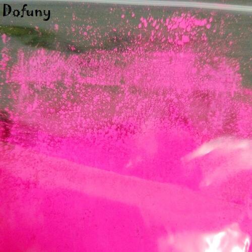 1pc Pink Fluorescent pigment Powder for Paint ultraviolet Neon powder Nail Art Polish Cosmetic Nail Glitter Fluorescent Dust