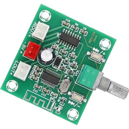 1 PCS PAM8403 Ultra Clear Bluetooth 5.0 Power Amplifier Board Low Power 2*5W Dual Channel DIY Wireless Speaker Amplifier Module