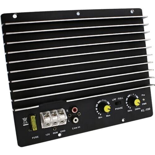 1200W Car o Power Amplifier Subwoofer Power Amplifier Board o Diy Amplifier Board Car Player Kl-180