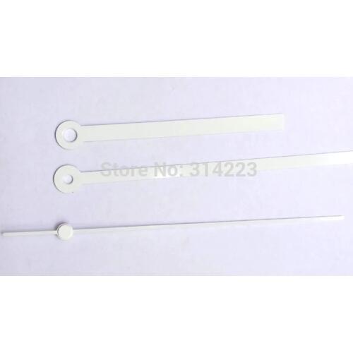 50set Quartz Clock Movement for Clock Mechanism Repair DIY clock parts accessories clock needle Hot sale white hands bz001