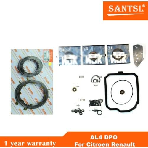AL4 DPO Automatic Transmission Master Rebuild Kit Overhaul Seals Clutchs Fit For Citroen Renault Peugeot 307 Car Accessories