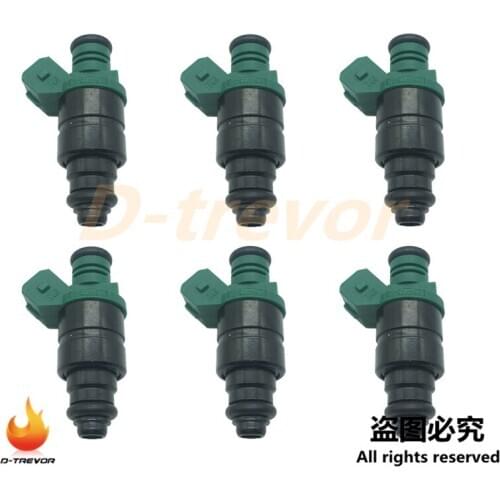 6Pcs OEM 037906031AA Fuel Injector Nozzle For VW Golf Jetta Seat 2.0L Audi A3 Skoda Octavia 1.6L