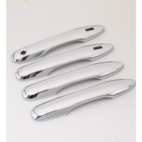 FUNDUOO For Toyota Prius 50 XW50 ZVW50 2016 2017 2018 2019 New Chrome Car Side Door Handle Cover Trim Sticker Free Drop Shipping