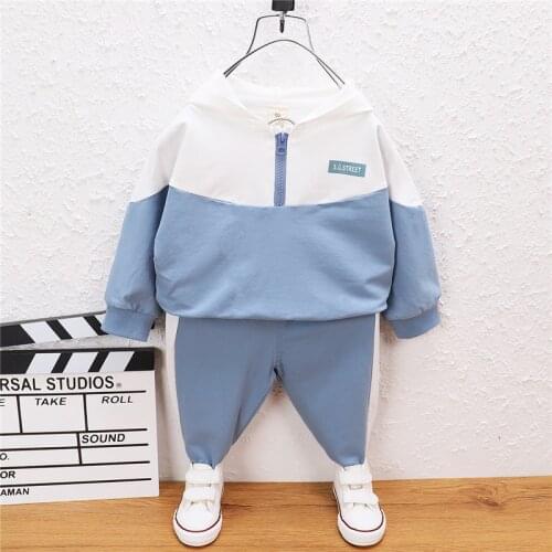 0-5 Year Spring Autumn Boy Girl Clothing Set 2021 New Fashion Active Top+Pant Kid Children Baby Toddler Boy Girl Clothing