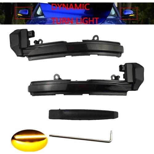 Fit For Jaguar XE XF XJ F-TYPE XKR I-PACE X250 X260 Car Accessories Dynamic Turn Signal Light LED Side Mirror Indicator Blinker