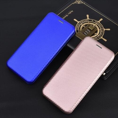 Luxury Carbon Fiber Pattern Phone Case For Realme X3 Shockproof Cover