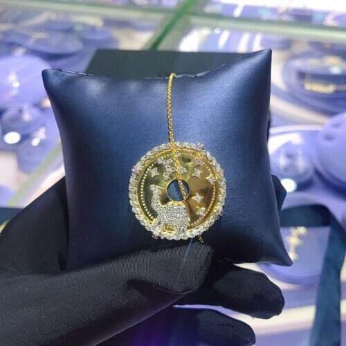 UMGODLY Luxury Brand Bangle Gold Color Camel Bracelet Pave Zircon Stones Women Fashion Party Jewelry Gift